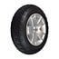 PRIDE MOBILITY PRIDE 10.4X3.6 FOAM FILLED FRONT WHEEL ASSEMBLY WITH BLACK TIRE FOR THE 4-WHEEL CELEBRITY X (SC4401) & MEGA MOTION ENDEAVOR X (MM4401DX)