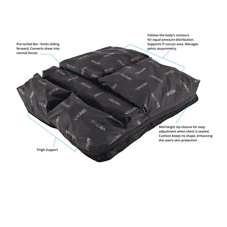 VICAIR VICAIR ADJUSTER O2 10 CUSHION 4 INCH