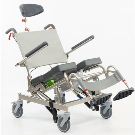 RAZ RAZ-AT600 (ATTENDANT TILT) MOBILE SHOWER COMMODE CHAIR
