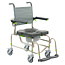 RAZ RAZ-AP (ATTENDANT PROPE) MOBILE SHOWER COMMODE CHAIR