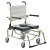 RAZ RAZ-AP600 (ATTENDANT PROPE) MOBILE SHOWER COMMODE CHAIR