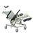 RAZ RAZ-AT (ATTENDANT TILT) MOBILE SHOWER COMMODE CHAIR