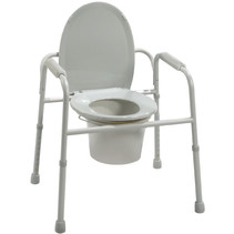 COMMODE CHAIR WEIGHT CAPACITY 350 LBS