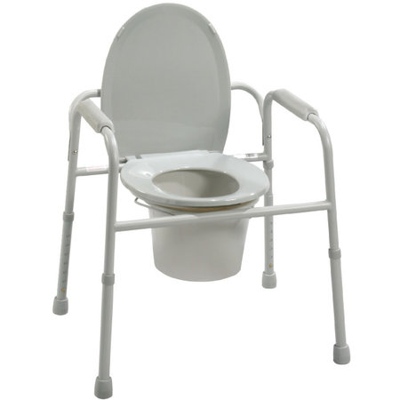 DRIVE MEDICAL COMMODE CHAIR WEIGHT CAPACITY 350 LBS