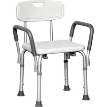DELUXE SHOWER CHAIR WITH PADDED AMRS