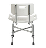 DRIVE MEDICAL BARIATRIC BATH BENCH WITH BACK 500 LBS