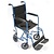 MOBB MOBB 18" ALUMINIUM BLUE TRANSPORT CHAIR