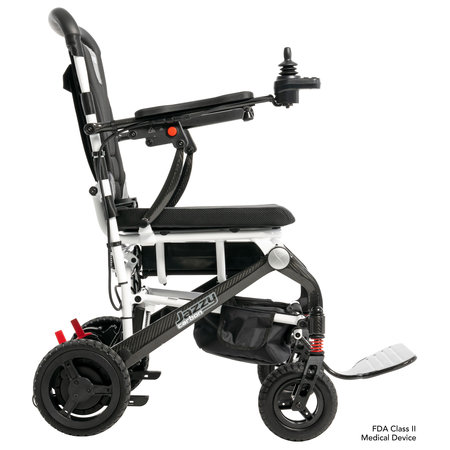 PRIDE MOBILITY FAUTEUIL MOTORISE PLIABLE JAZZY CARBON