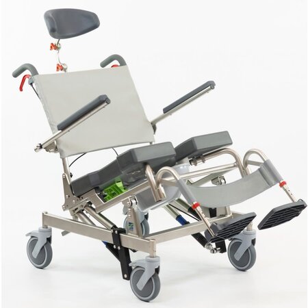 RAZ RAZ-AT600 (ATTENDANT TILT) MOBILE SHOWER COMMODE CHAIR