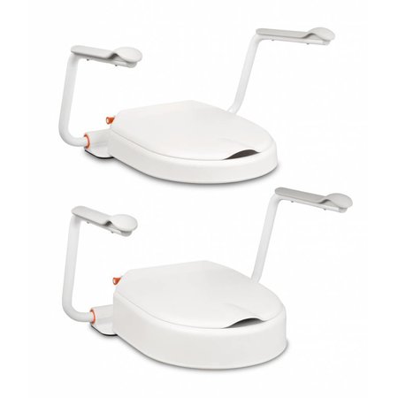 ETAC HI-LOO WITH ARM SUPPORTS, FIXED 6CM (2 1/2")