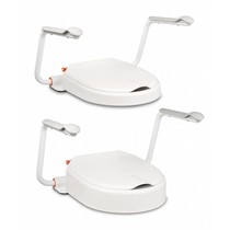 HI-LOO WITH ARM SUPPORTS, FIXED 10CM (4")