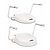 ETAC HI-LOO WITH ARM SUPPORTS, FIXED 10CM (4")
