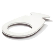 DOLPHIN TOILET BOARD, WHITE