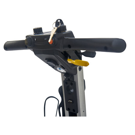 GOLDEN TECHNOLOGIES QUADRIPORTEUR PLIANT BUZZAROUND CARRYON  ROUGE