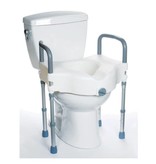 MOBB RAISED TOILET SEAT WITH LEGS  18" x 21"