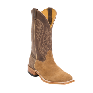 Fenoglio Boot Co. Tan Victoria Roughout w/ Brown Mezkite Fenoglio Boot Co. Tan Victoria Roughout w/ Brown Mezkite