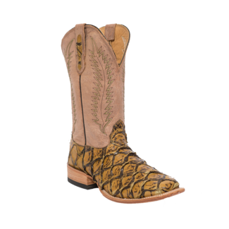 Fenoglio Boot Co. Burnished Gold Arapaima w/ Beige Chievo Fenoglio Boot Co. Burnished Gold Arapaima w/ Beige Chievo