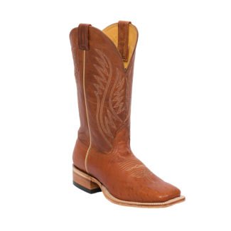 Fenoglio Boot Co. Cognac Smooth Ostrich w/ Cognac Full Hide Fenoglio Boot Co. Cognac Smooth Ostrich w/ Cognac Full Hide