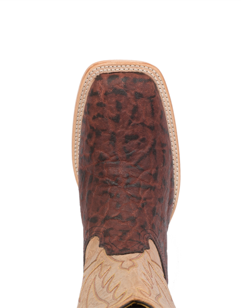 Fenoglio Boot Co. Vintage Bark Elephant w/ Beige Chievo