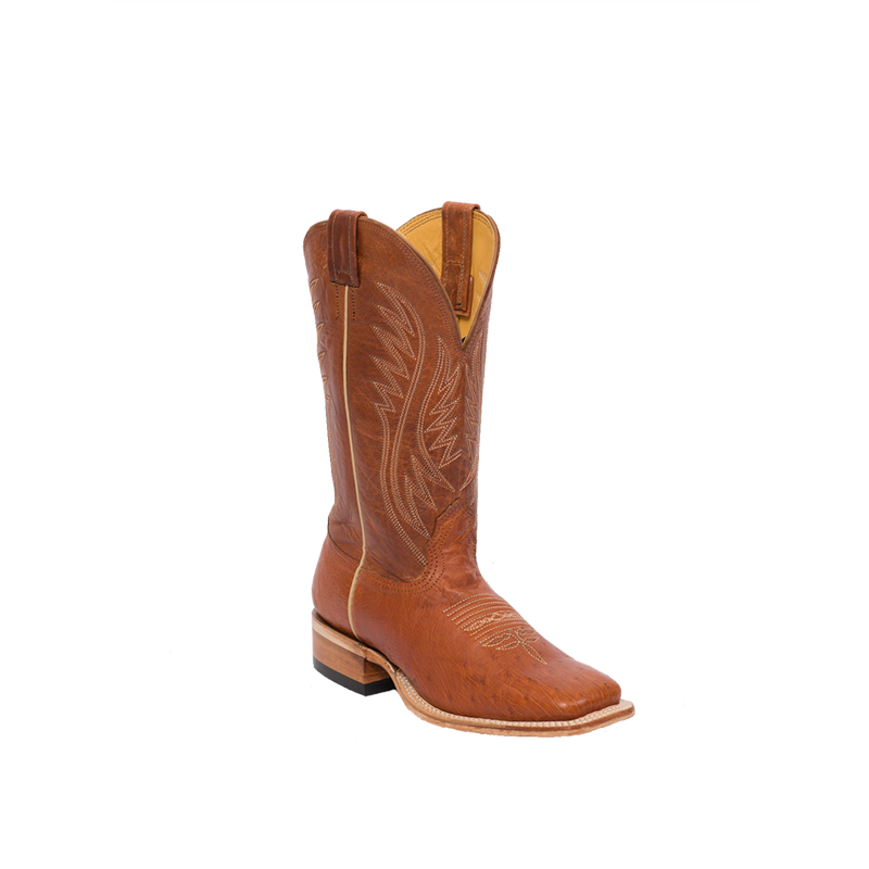 Cognac Smooth Ostrich w/ Cognac Full Hide Cognac Smooth Ostrich w/ Cognac Full Hide