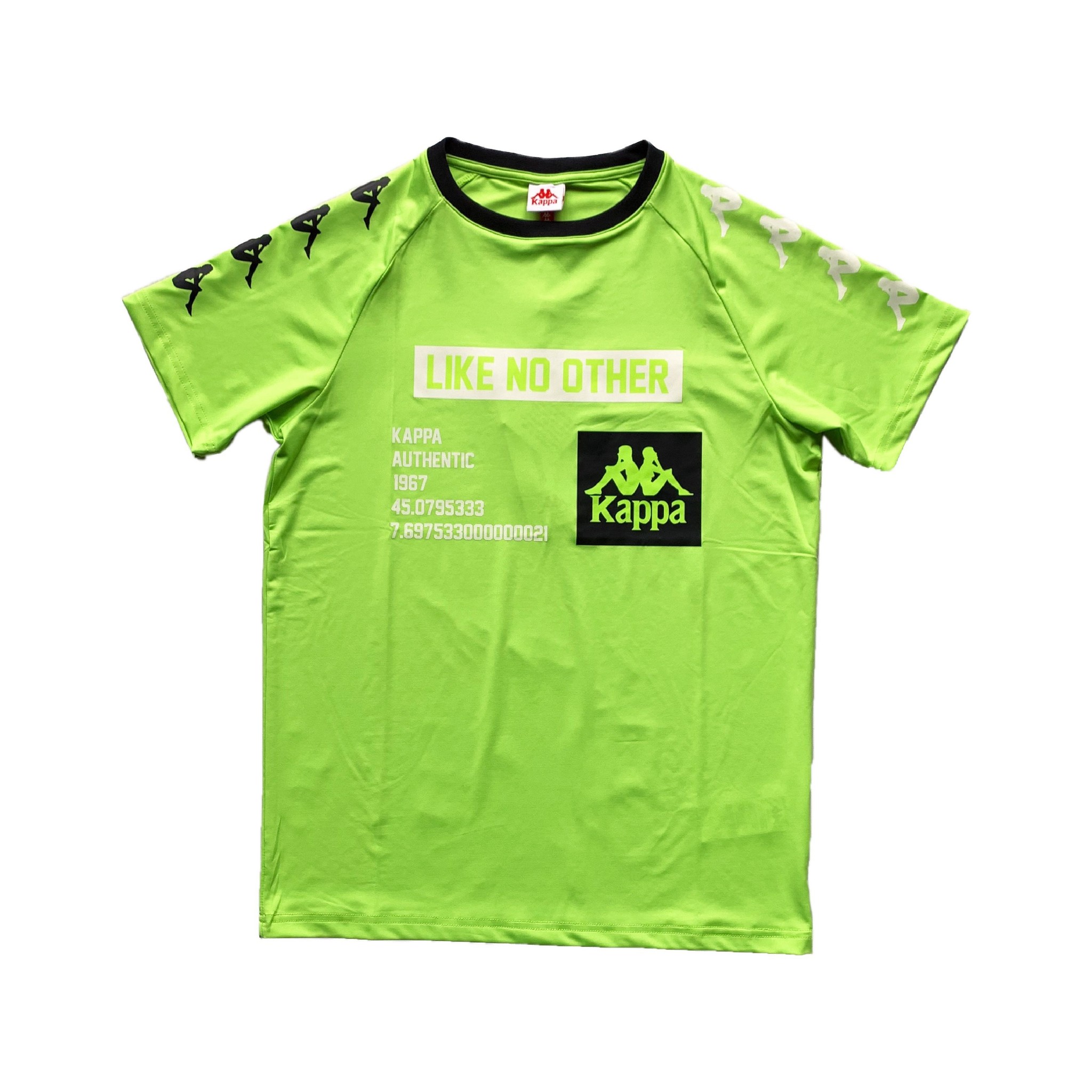 lime green kappa shirt