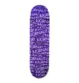 Jugrnaut Jugrnaut Sticker Attack Skate Deck Purple