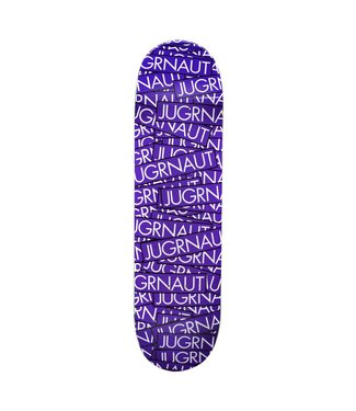 Jugrnaut Jugrnaut Sticker Attack Skate Deck Purple