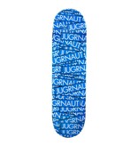 Jugrnaut Jugrnaut Sticker Attack Skate Deck Blue