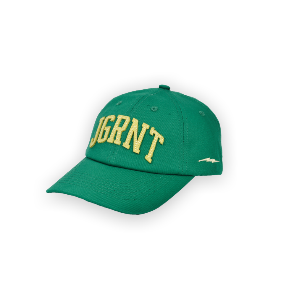 Jugrnaut Campus Logo Felt Cap Green