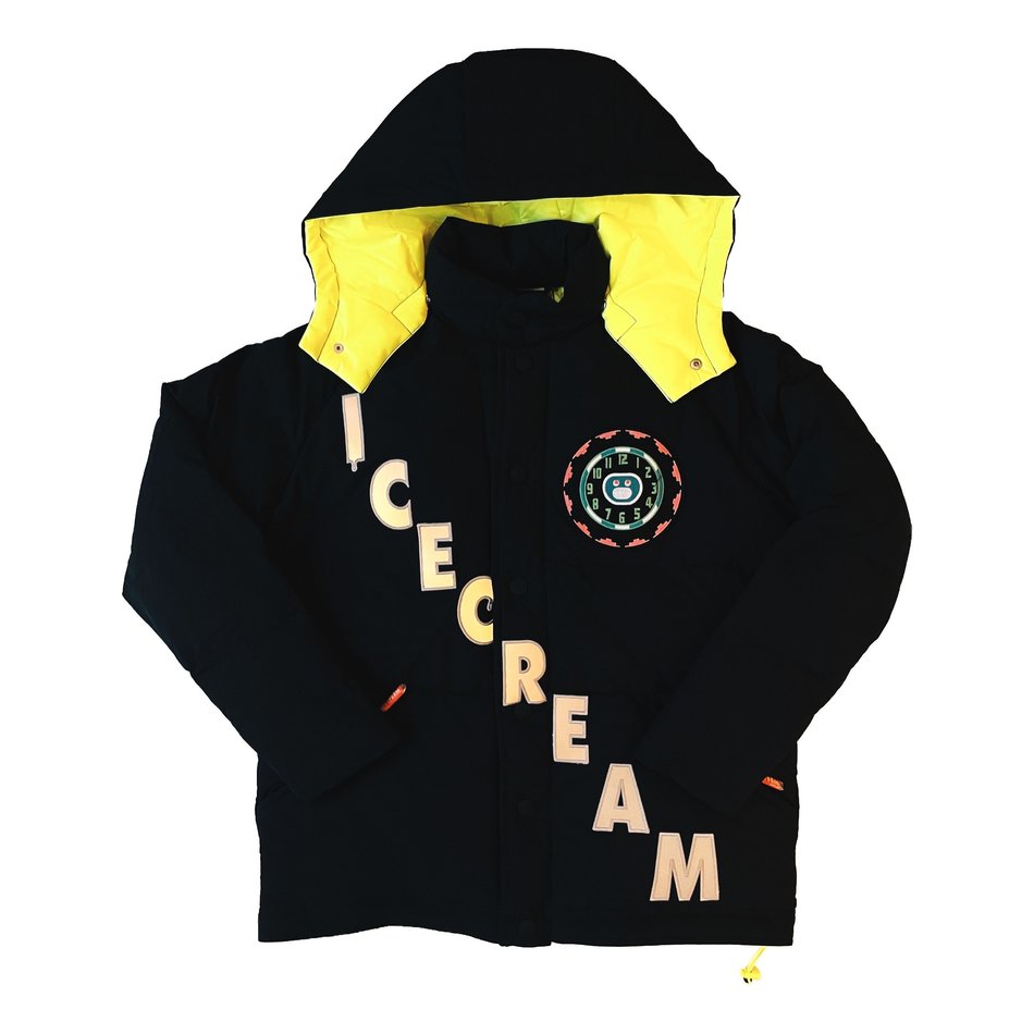 Icecream Puff Puff Jacket Black