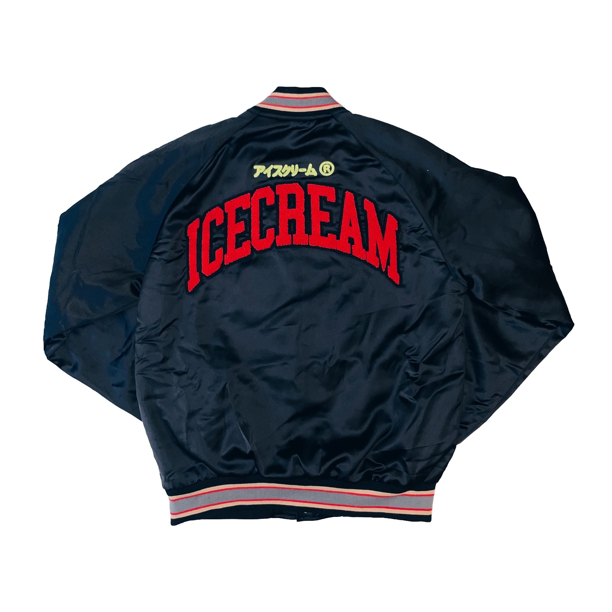 Memorial Sale 50% OFF (no code needed) Icecream College Jacket Black