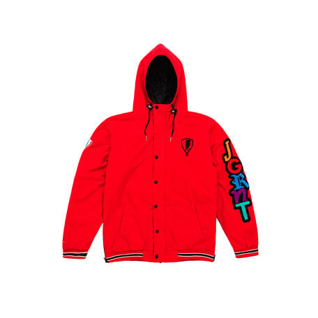 Jugrnaut Panthro Parka Jacket Red