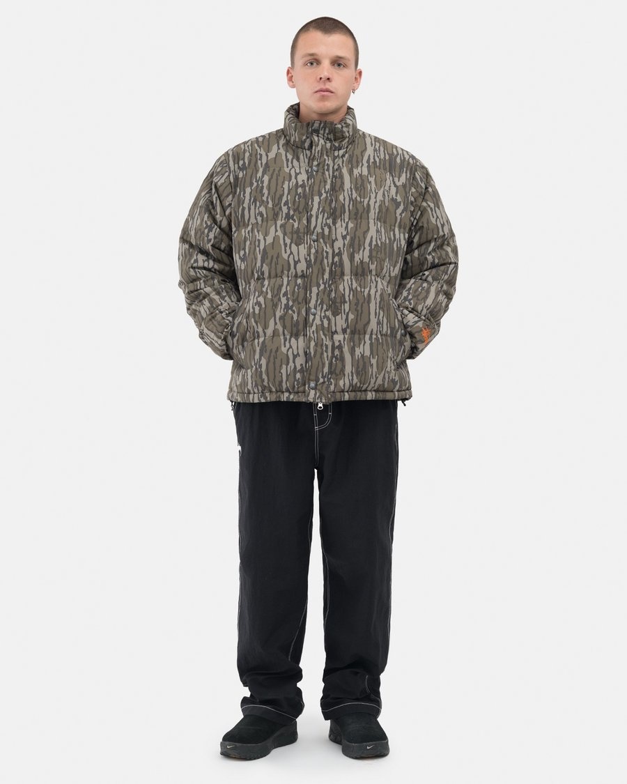 Stussy Mossy Oak Down Puffer Jacket 
