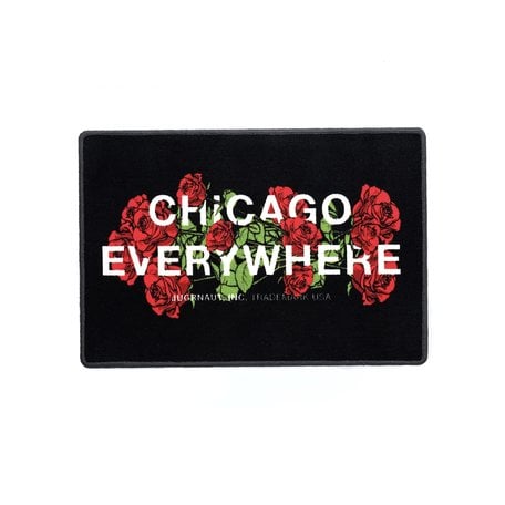 Jugrnaut Chicago Everywhere Roses Rug 35x23.6 inches