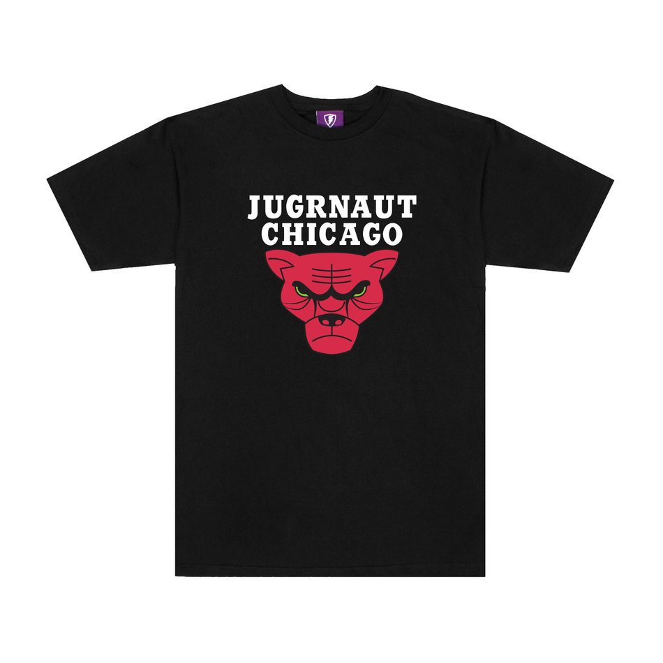 Jugrnaut Chicago Panthros Tee Black