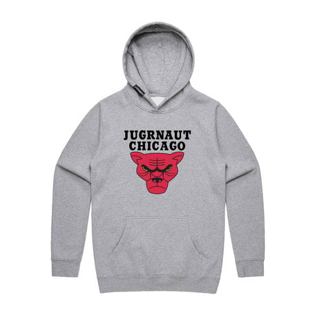 Jugrnaut Chicago Panthros Hoodie Grey