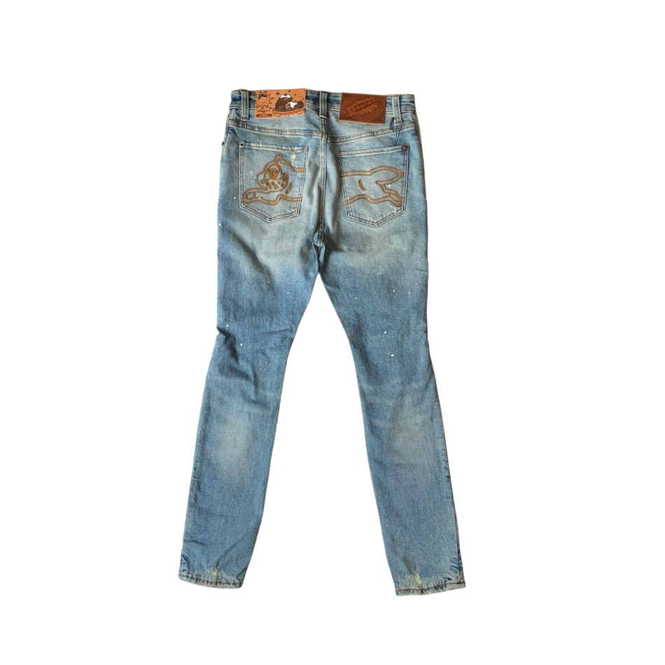 Icecream Gelatto Jean Vintage Wash