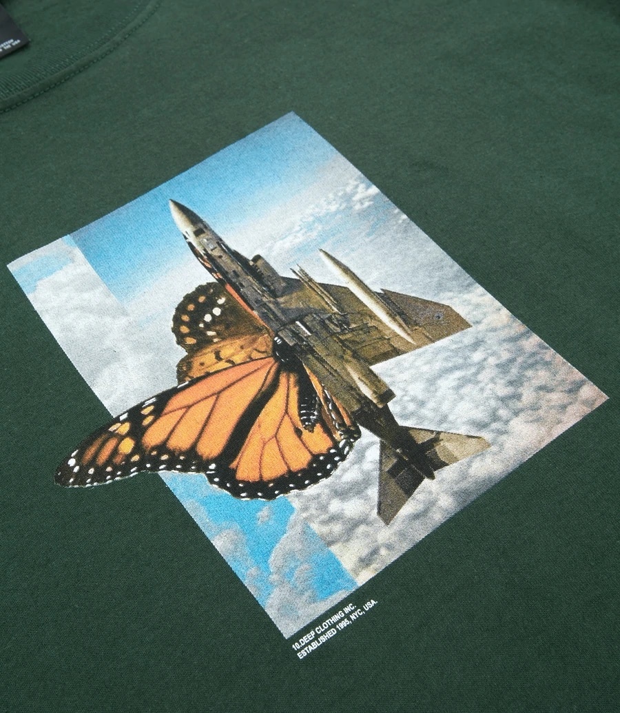 10 Deep 10 Deep Duality L/S Forest Green