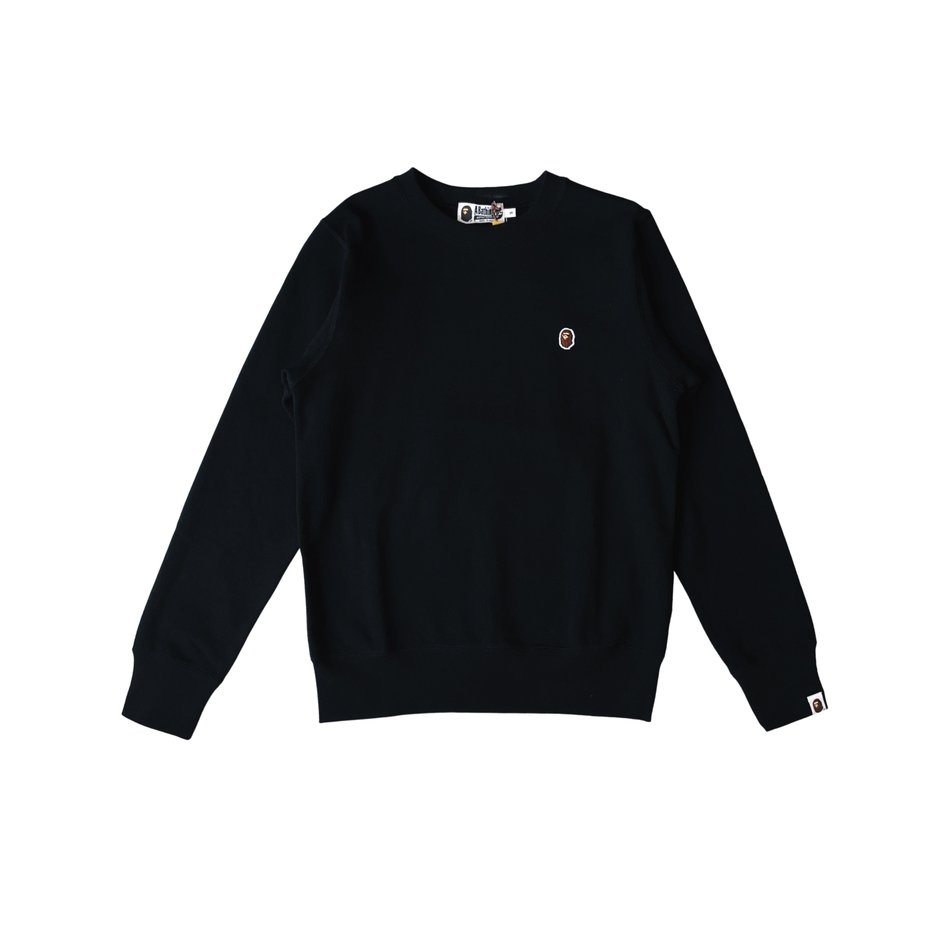 BAPE One Point Crewneck Black