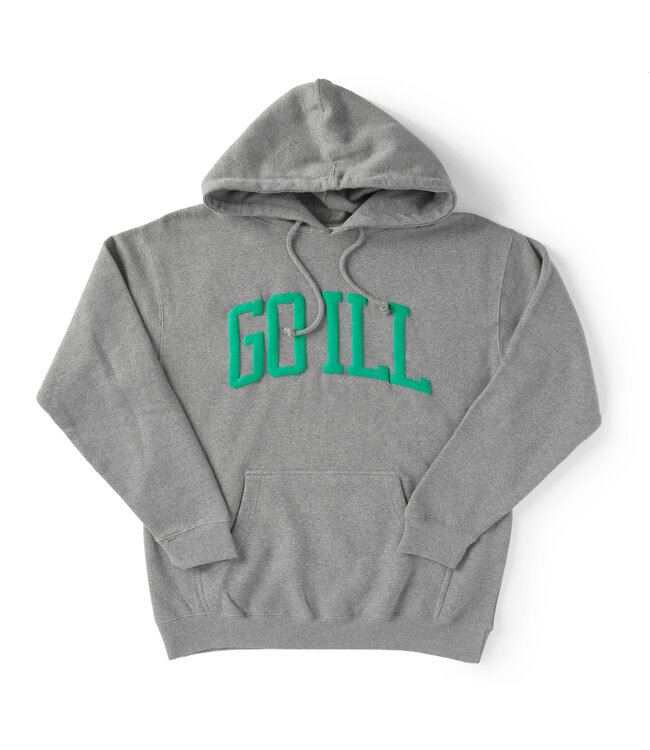 Homecoming USA Homecoming USA Go ILL Hoodie Grey