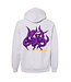 Jugrnaut Jugrnaut 9 Tails Naruto Grey Hoodie