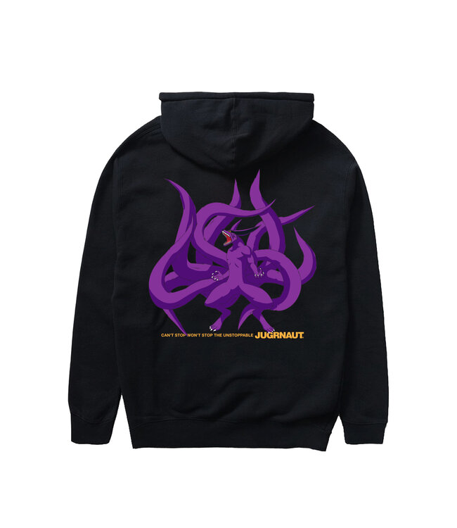Jugrnaut Jugrnaut 9 Tails Naruto Black Hoodie