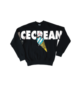 Icecream Icecream Cone Head Crew Black