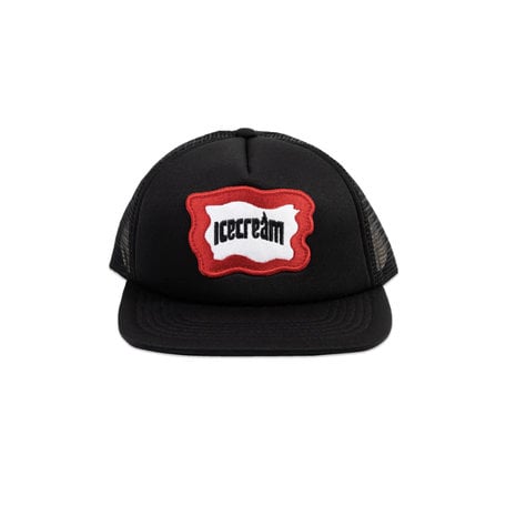 Icecream Inset Trucker Hat Black