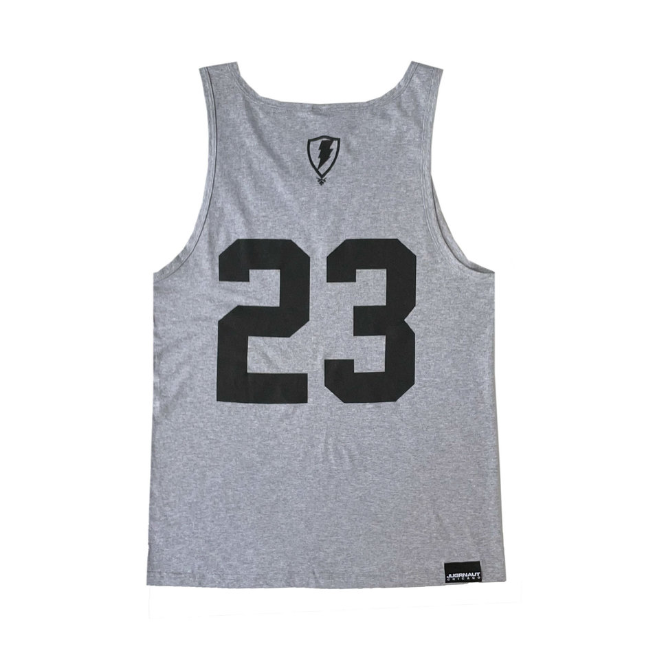 Jugrnaut Above the Rim tank Grey