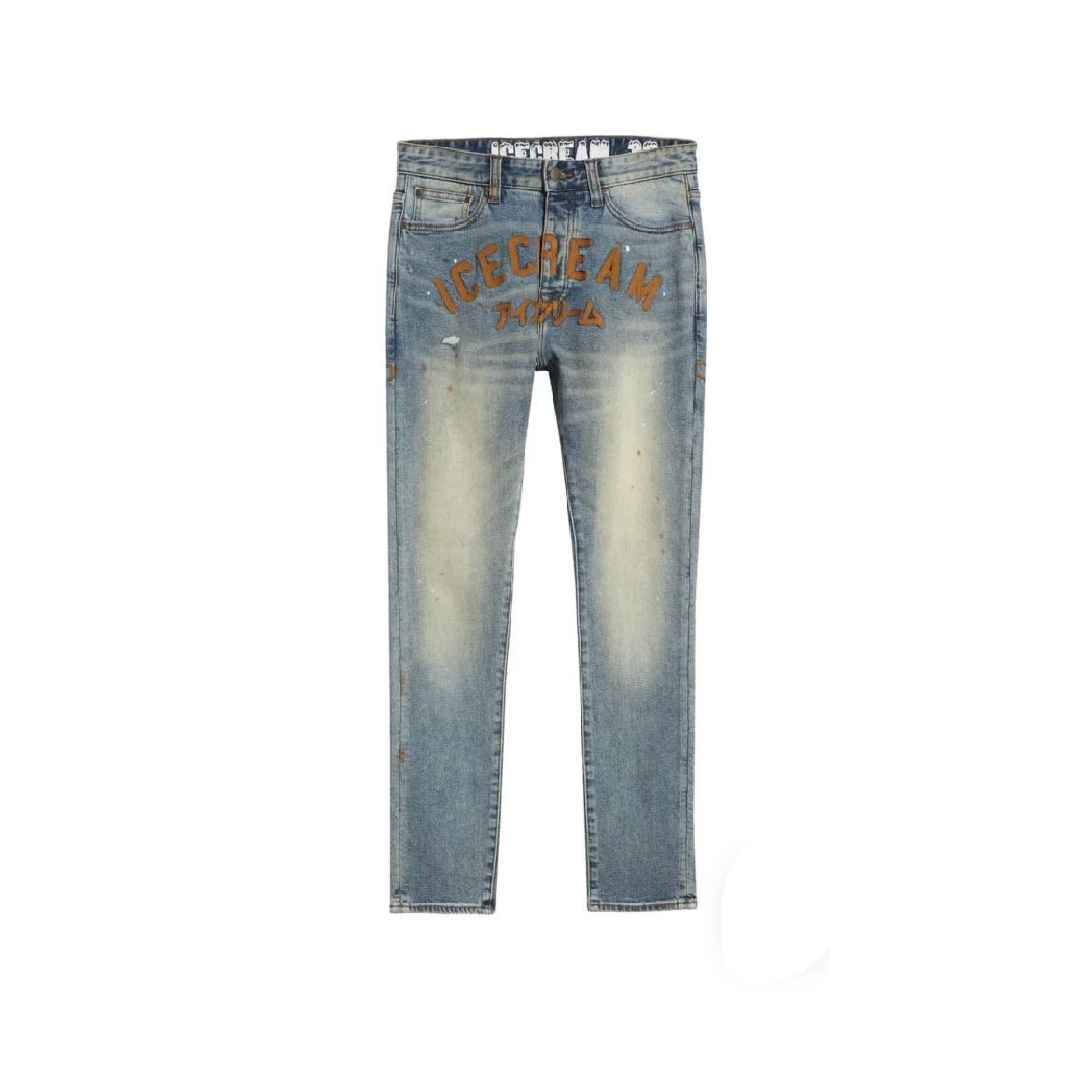 定価28000 ice cream jeans Ice Cream Running Dog Jeans – Oneness Boutique
