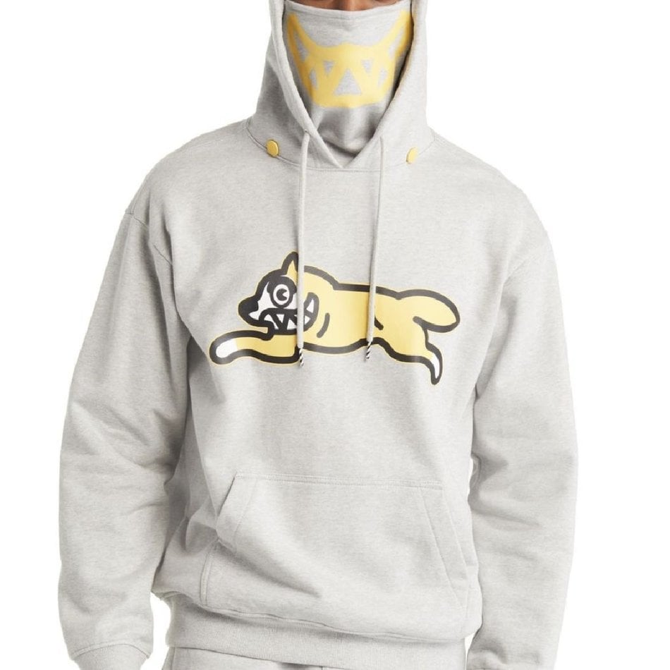 Icecream Overlap Hoodie Grey