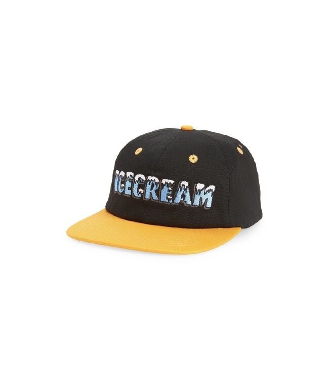 Icecream Icecream Icicle Panel Hat Black