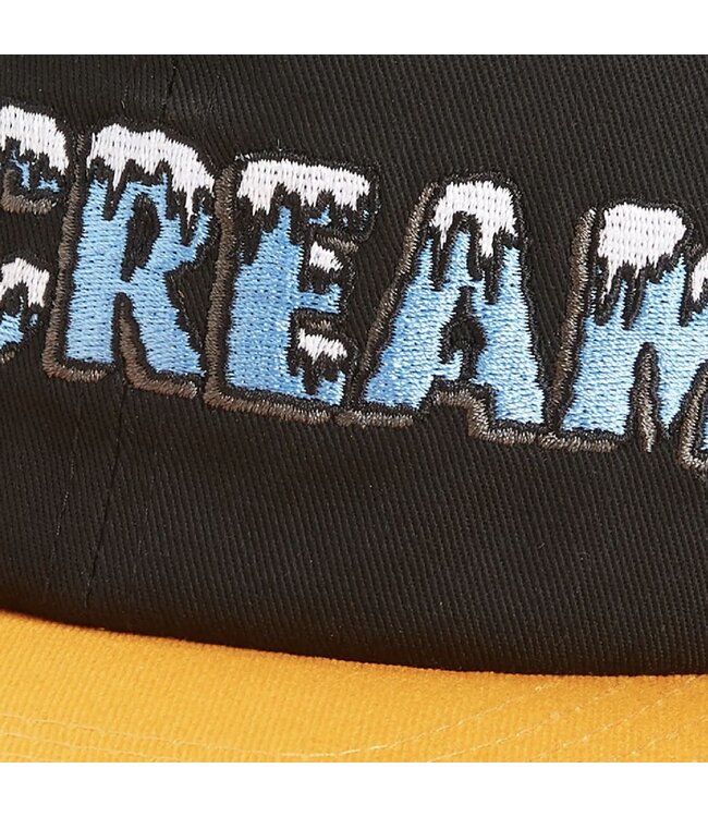 Icecream Icecream Icicle Panel Hat Black