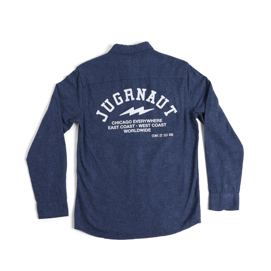 Jugrnaut Worldwide  Flannel Navy